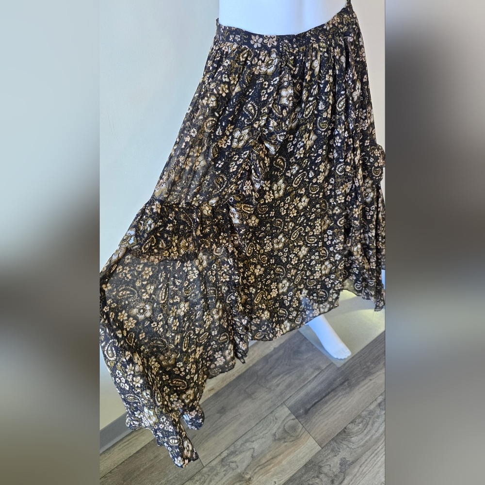 Ulla Johnson Ruffle Flora Midi Skirt - Picture 4 of 8